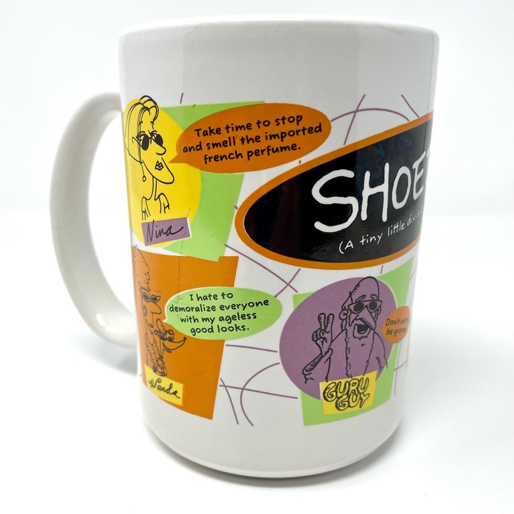 Vintage Hallmark Shoebox Greetings Characters Coffee Mug Humorous Sayings